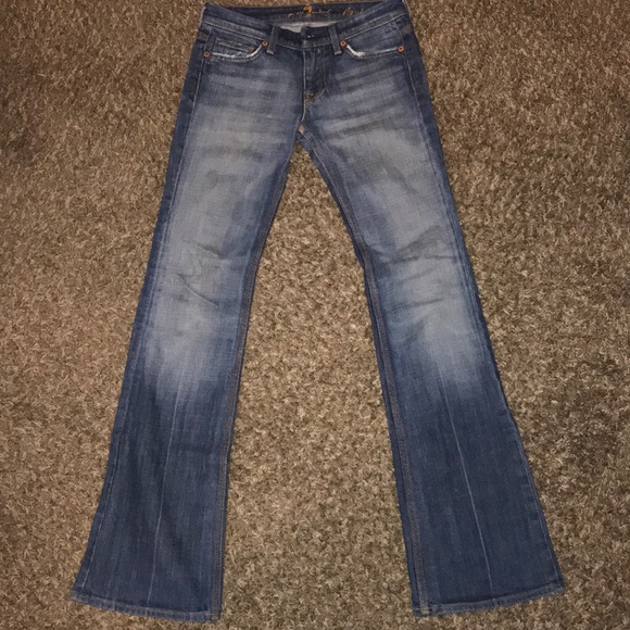 7 for all mankind jeans size 24 Inseam 31 inches - Picture 4 of 6